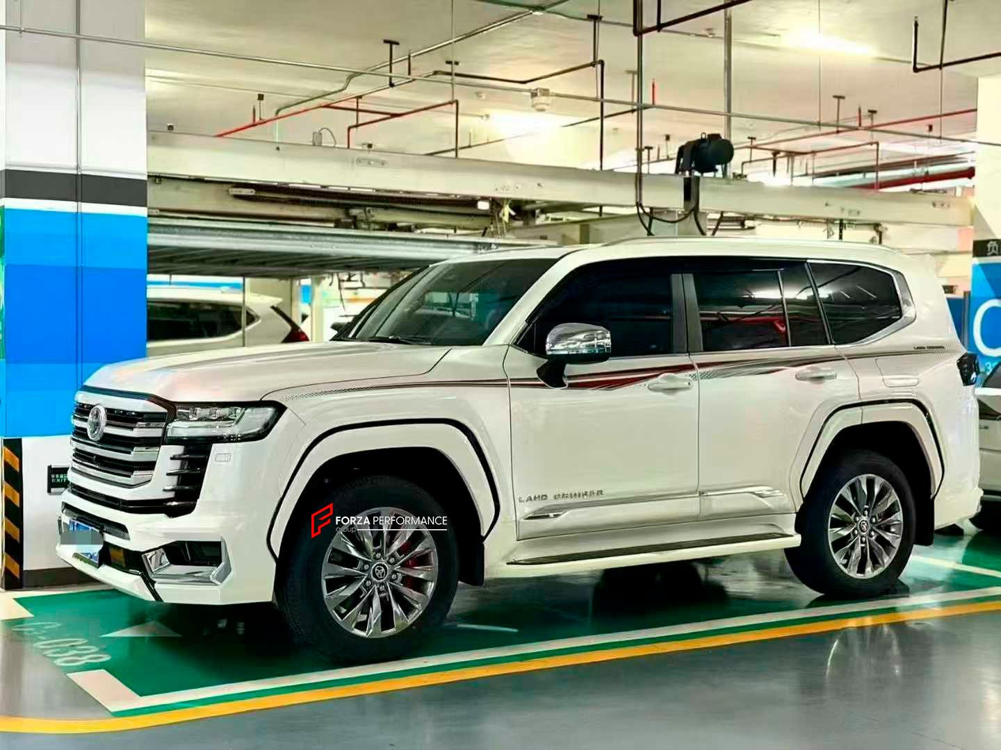 We manufacture premium quality carbon ceramic brakes discs rotors for TOYOTA LAND CRUISER 300 LC300 2021+ in any size

Specification:

Authentic AP Racing CP9560 6 Pot Front Brake Calipers
Authentic AP Racing CP9542 4 pot Rear Brake Calipers

Electric Parking Brakes
Front disc: 390 mm, thickness 36 mm

Rear disc: 380 mm, thickness 28 mm
Material: Carbon Ceramic ( C / SiC) rings, Aluminium hat / bell

Includes: Carbon ceramic brake disсs / rotors, brake pads, brackets for calipers, hoses.

Fitment: Direct Bo