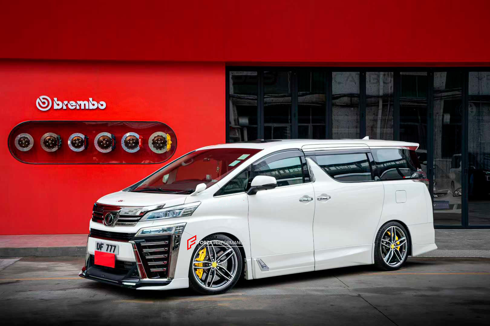 We manufacture premium quality carbon ceramic brakes discs rotors for TOYOTA VELLFIRE AH30 2018 - 2023 in any size

Specification:

Genuine Ferrari 6 Pot Front Brake Calipers
Genuine Ferrari 4 pot Rear Brake Calipers with Electric Parking Brake
Front disc

Rear disc
Material: Carbon Ceramic ( C / SiC) rings, Aluminium hat / bell

Includes: Carbon ceramic brake disсs / rotors, brake pads, brackets for calipers, hoses.

Fitment: Direct Bolt-On replace OE IRON

BRAKE DISCS ROTORS CAN BE MADE FOR YOUR CAR IN AN