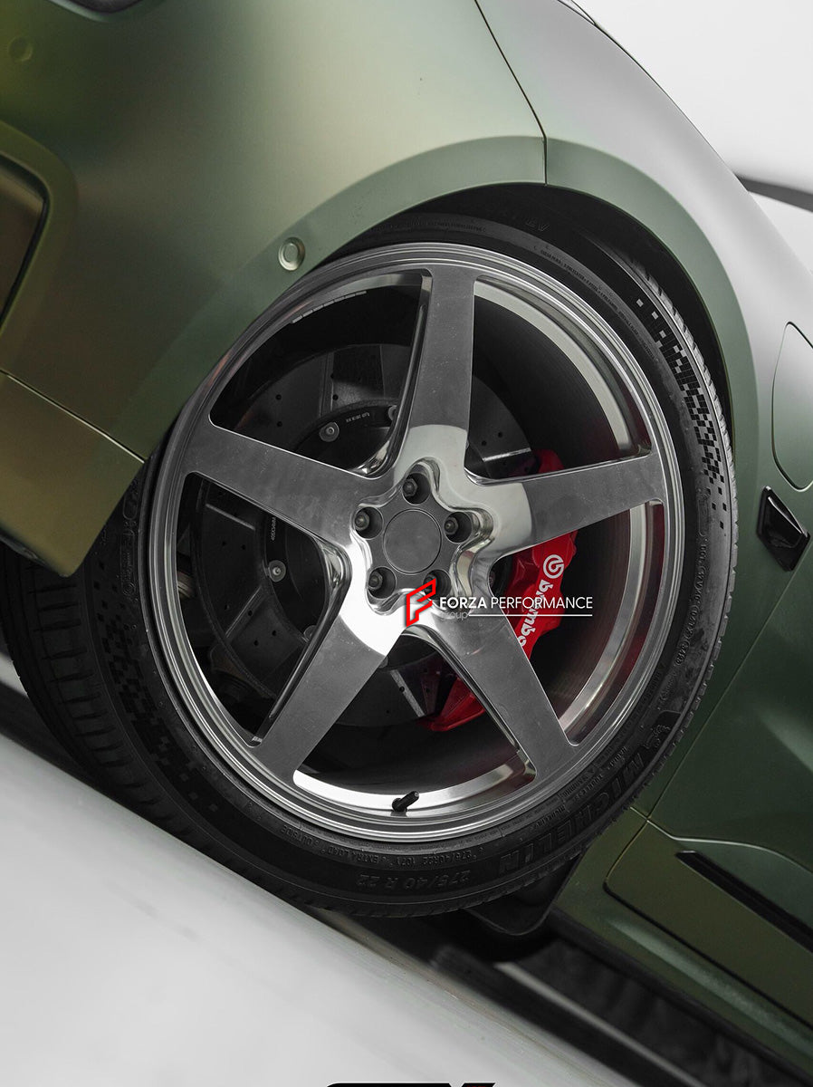 CARBON CERAMIC BIG BRAKE KIT BBK for ZEEKR 001 2021 - 2024

Forza Performance Group offers various types of big brake kits, all types of aftermarket brake calipers, as well as genuine original brands of all types, such as AP Racing, Brembo, Akebono, AMG, M Performance, Audi, Porsche, Lamborghini, Toyota TRD, etc.

Material: Carbon Ceramic

Current set includes:

2x Authentic Brembo GT6 6 Pot Front Brake Calipers

2x Front Brake Discs 405 mm

2x Brake Caliper Adapters
2x Brake Pads

PLEASE INCLUDE YOUR VIN, 
