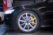 CARBON CERAMIC BIG BRAKE KIT for AUDI A6 ALLROAD C8 2019 - 2023

Forza Performance Group offers various types of big brake kits, all types of aftermarket brake calipers, as well as genuine original brands of all types, such as AP Racing, Brembo, Akebono, AMG, M Performance, Audi, Porsche, Lamborghini, Toyota TRD, etc.

Material: Carbon Ceramic

Current set includes:

2x Authentic Brembo GT6 6 Pot Front Brake Calipers

2x Front Brake Discs 380 mm

2x Brake Caliper Adapters
2x Brake Pads

PLEASE INCLUDE YOUR 