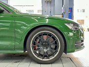 CARBON CERAMIC BIG BRAKE KIT for AUDI A6 C7 FACELIFT 2014 - 2018

Forza Performance Group offers various types of big brake kits, all types of aftermarket brake calipers, as well as genuine original brands of all types, such as AP Racing, Brembo, Akebono, AMG, M Performance, Audi, Porsche, Lamborghini, Toyota TRD, etc.

Material: Carbon Ceramic

Current set includes:

2x Authentic Brembo GTS6 6 Pot Front Brake Calipers

2x Front Brake Discs 380 mm

2x Brake Caliper Adapters
2x Brake Pads

PLEASE INCLUDE YOU
