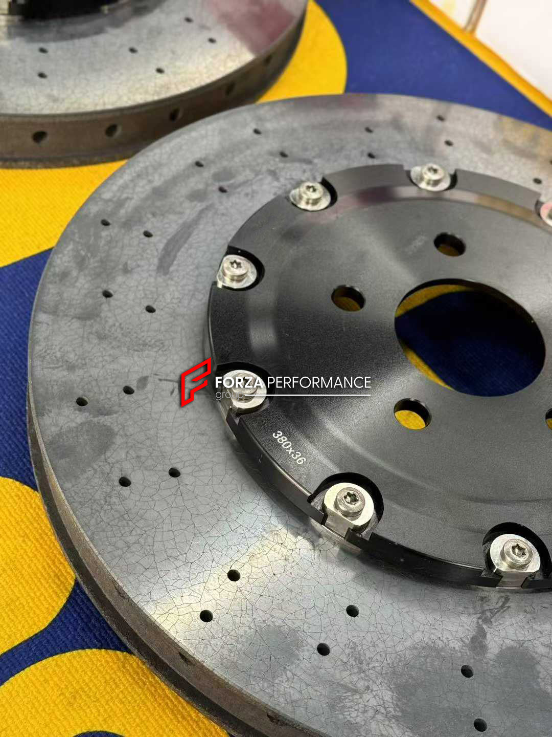 CARBON CERAMIC BIG BRAKE KIT for AUDI S4 B9 FACELIFT 2019+

Forza Performance Group offers various types of big brake kits, all types of aftermarket brake calipers, as well as genuine original brands of all types, such as AP Racing, Brembo, Akebono, AMG, M Performance, Audi, Porsche, Lamborghini, Toyota TRD, etc.

Material: Carbon Ceramic

Current set includes:

2x Authentic Ap Racing CP9571 6 Pot Front Brake Calipers

2x Front Brake Discs 380 mm

2x Brake Caliper Adapters
2x Brake Pads

PLEASE INCLUDE YOUR