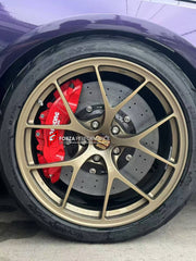 CARBON CERAMIC BIG BRAKE KIT for AUDI S4 B9 FACELIFT 2019+

Forza Performance Group offers various types of big brake kits, all types of aftermarket brake calipers, as well as genuine original brands of all types, such as AP Racing, Brembo, Akebono, AMG, M Performance, Audi, Porsche, Lamborghini, Toyota TRD, etc.

Material: Carbon Ceramic

Current set includes:

2x Authentic Ap Racing CP9571 6 Pot Front Brake Calipers

2x Front Brake Discs 380 mm

2x Brake Caliper Adapters
2x Brake Pads

PLEASE INCLUDE YOUR