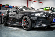 CARBON CERAMIC BIG BRAKE KIT for AUDI S4 B9 FACELIFT 2019+

Forza Performance Group offers various types of big brake kits, all types of aftermarket brake calipers, as well as genuine original brands of all types, such as AP Racing, Brembo, Akebono, AMG, M Performance, Audi, Porsche, Lamborghini, Toyota TRD, etc.

Material:&nbsp;Carbon Ceramic

Current set includes:

2x Authentic Brembo BM6 6 Pot Front Brake Calipers

2x Front Brake Discs 390 mm

2x Brake Caliper Adapters
2x Brake Pads

PLEASE INCLUDE YOUR 