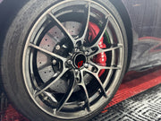 CARBON CERAMIC BIG BRAKE KIT for AUDI S4

Forza Performance Group offers various types of big brake kits, all types of aftermarket brake calipers, as well as genuine original brands of all types, such as AP Racing, Brembo, Akebono, AMG, M Performance, Audi, Porsche, Lamborghini, Toyota TRD, etc.

Material: Carbon Ceramic

Current set includes:

2x Authentic Brembo BM6 6 Pot Front Brake Calipers

2x Front Brake Discs 380 mm

2x Brake Caliper Adapters
2x Brake Pads

PLEASE INCLUDE YOUR VIN, MODEL AND YEAR WHE
