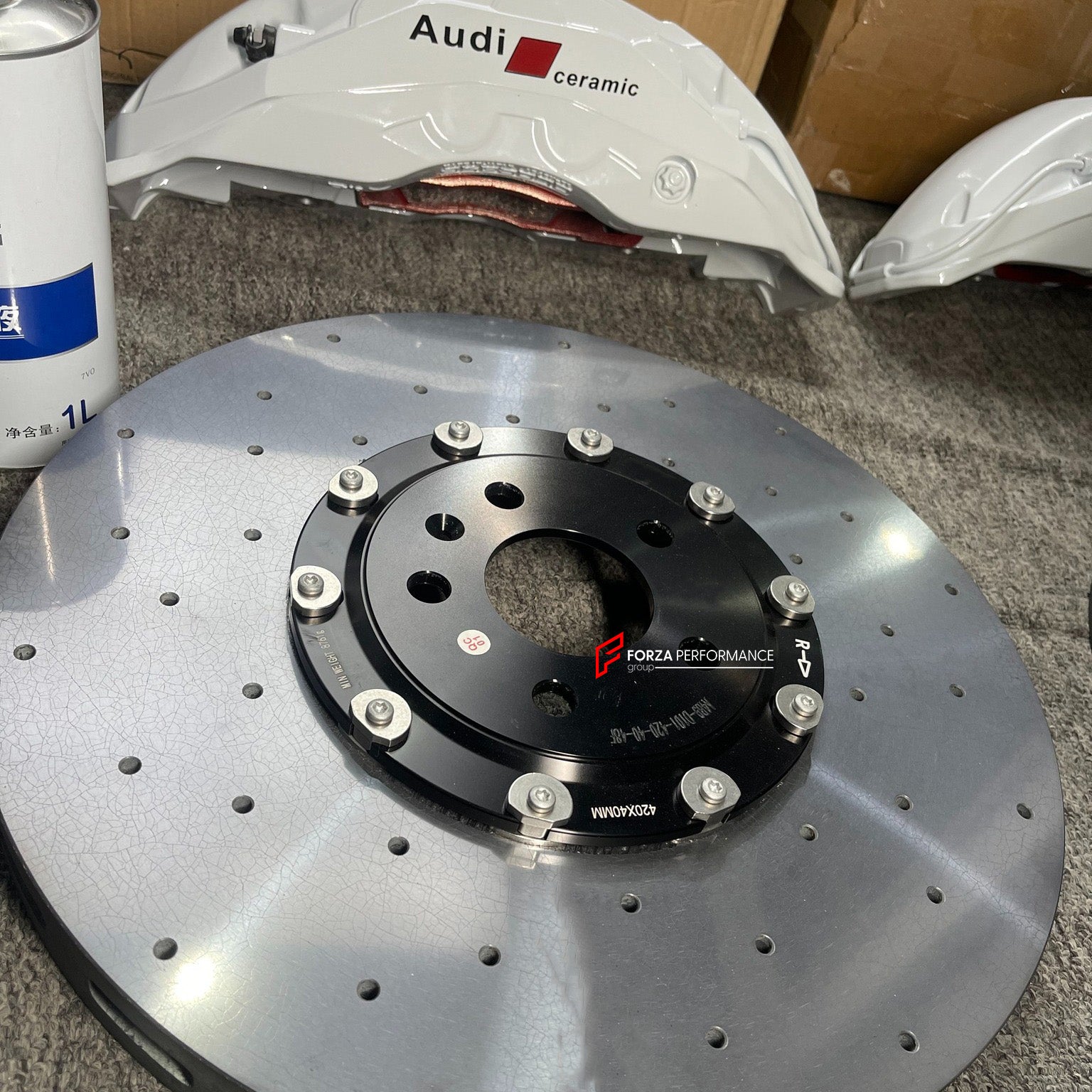 CARBON CERAMIC BIG BRAKE KIT for AUDI S7

Forza Performance Group offers various types of big brake kits, all types of aftermarket brake calipers, as well as genuine original brands of all types, such as AP Racing, Brembo, Akebono, AMG, M Performance, Audi, Porsche, Lamborghini, Toyota TRD, etc.

Material: Carbon Ceramic

Current set includes:

2x Authentic Akebono 10 Pot Front Brake Calipers

2x Authentic Brembo V4 4 pot Rear Brake Calipers
2x Front Brake Discs 420 mm

2x Rear Brake Discs 410 mm
2x Brake C