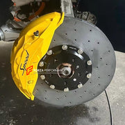 CARBON CERAMIC BIG BRAKE KIT for BENTLEY BENTAYGA 2020+

Forza Performance Group offers various types of big brake kits, all types of aftermarket brake calipers, as well as genuine original brands of all types, such as AP Racing, Brembo, Akebono, AMG, M Performance, Audi, Porsche, Lamborghini, Toyota TRD, etc.

Material: Carbon Ceramic

Current set includes:

2x Authentic Akebono 10 Pot Front Brake Calipers

2x Authentic Brembo 4 pot Rear Brake Calipers
2x Authentic Brembo Electronic Parking Brakes
2x Front