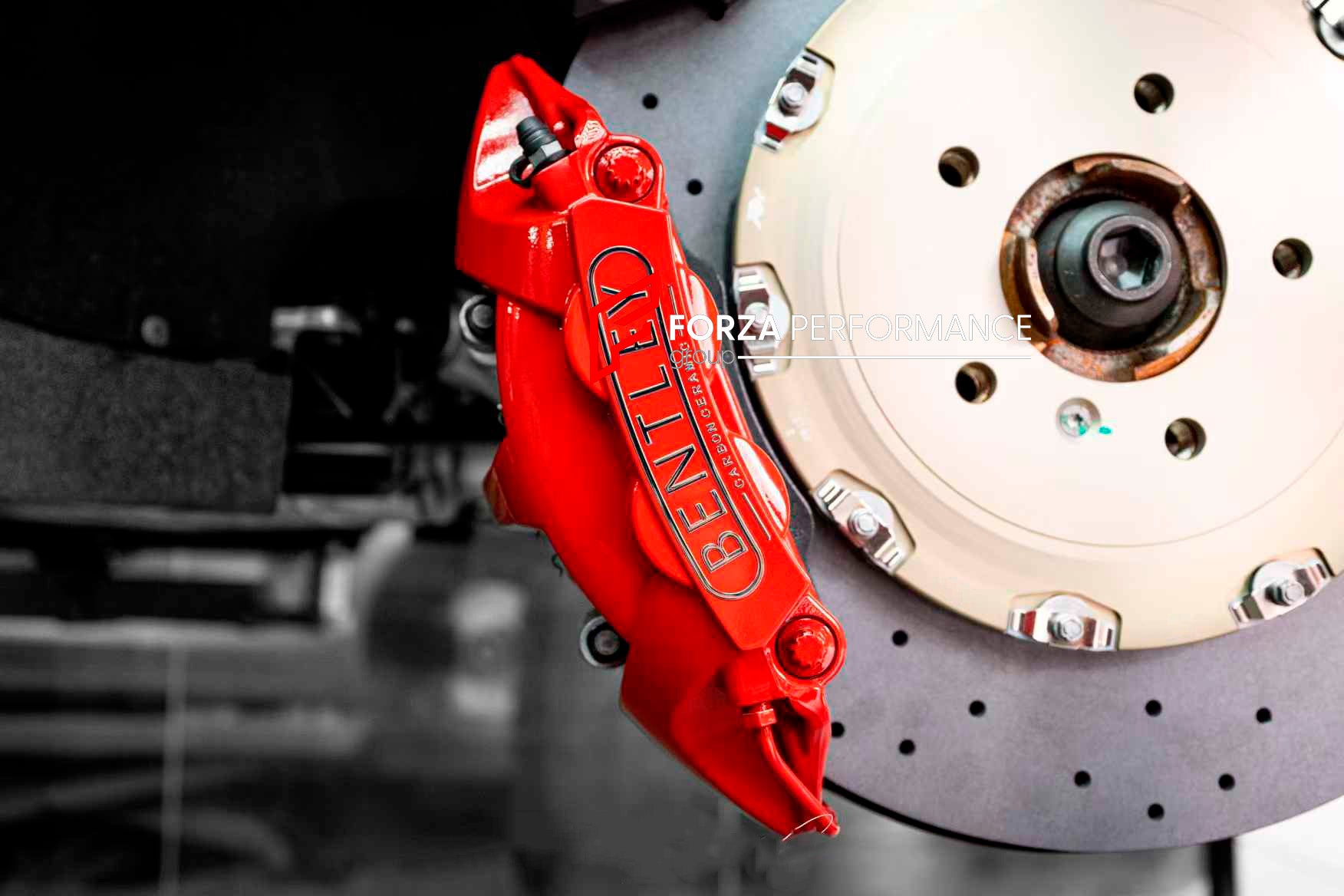 CARBON CERAMIC BIG BRAKE KIT for BENTLEY BENTAYGA PL71 FACELIFT 2020+

Forza Performance Group offers various types of big brake kits, all types of aftermarket brake calipers, as well as genuine original brands of all types, such as AP Racing, Brembo, Akebono, AMG, M Performance, Audi, Porsche, Lamborghini, Toyota TRD, etc.

Material: Carbon Ceramic

Current set includes:

2x Authentic Akebono 10 Pot Front Brake Calipers

2x Authentic Brembo 4 pot Rear Brake Calipers
2x Electronic Parking Brakes
2x Front Br