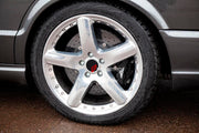 CARBON CERAMIC BIG BRAKE KIT for BENTLEY BROOKLANDS 2008 - 2011

Forza Performance Group offers various types of big brake kits, all types of aftermarket brake calipers, as well as genuine original brands of all types, such as AP Racing, Brembo, Akebono, AMG, M Performance, Audi, Porsche, Lamborghini, Toyota TRD, etc.

Material: Carbon Ceramic

Current set includes:

2x Authentic Akebono 10 Pot Front Brake Calipers

2x Authentic Brembo 4 pot Rear Brake Calipers

2x Front Brake Discs 420 mm

2x Rear Brake Di