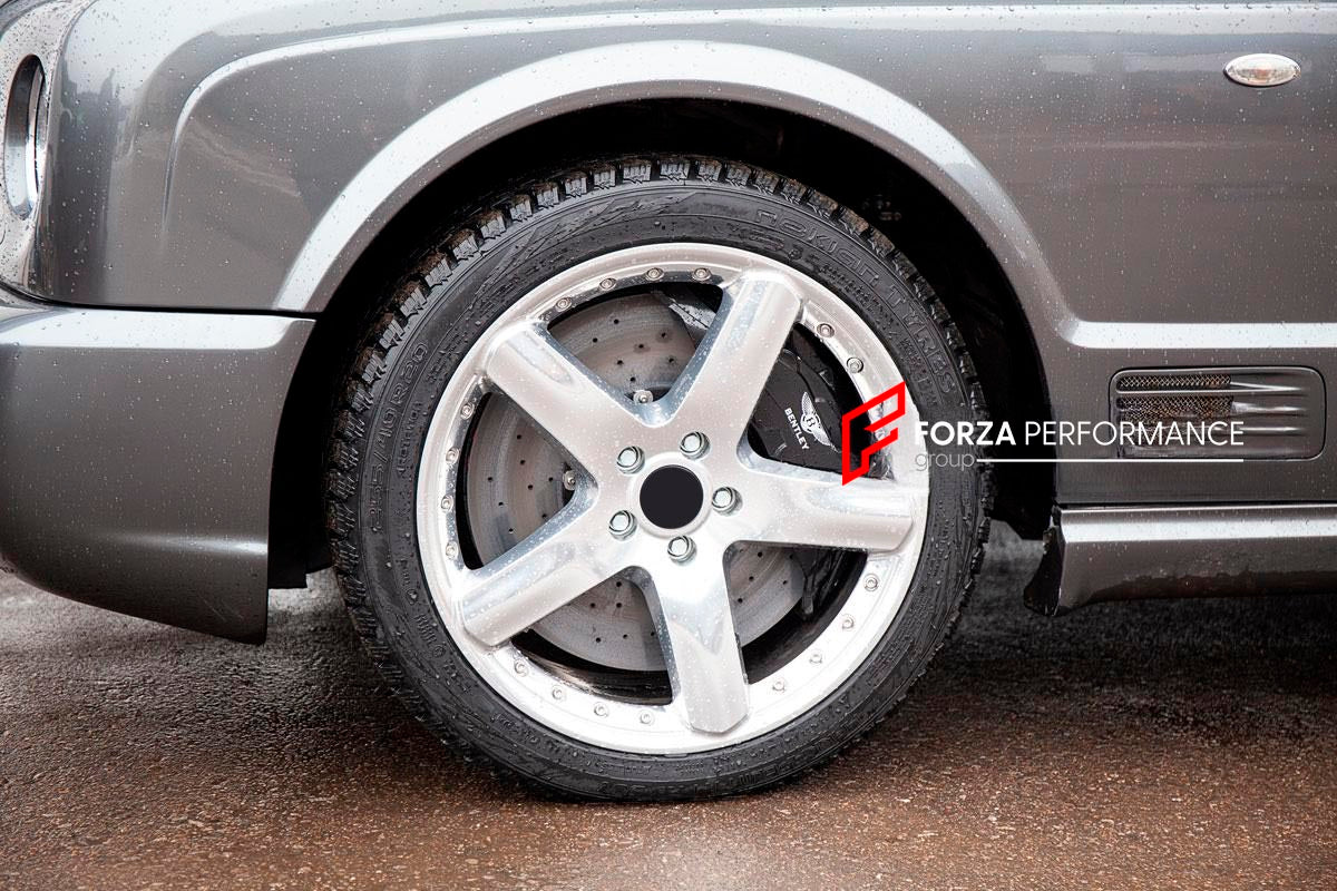 CARBON CERAMIC BIG BRAKE KIT for BENTLEY BROOKLANDS 2008 - 2011

Forza Performance Group offers various types of big brake kits, all types of aftermarket brake calipers, as well as genuine original brands of all types, such as AP Racing, Brembo, Akebono, AMG, M Performance, Audi, Porsche, Lamborghini, Toyota TRD, etc.

Material: Carbon Ceramic

Current set includes:

2x Authentic Akebono 10 Pot Front Brake Calipers

2x Authentic Brembo 4 pot Rear Brake Calipers

2x Front Brake Discs 420 mm

2x Rear Brake Di
