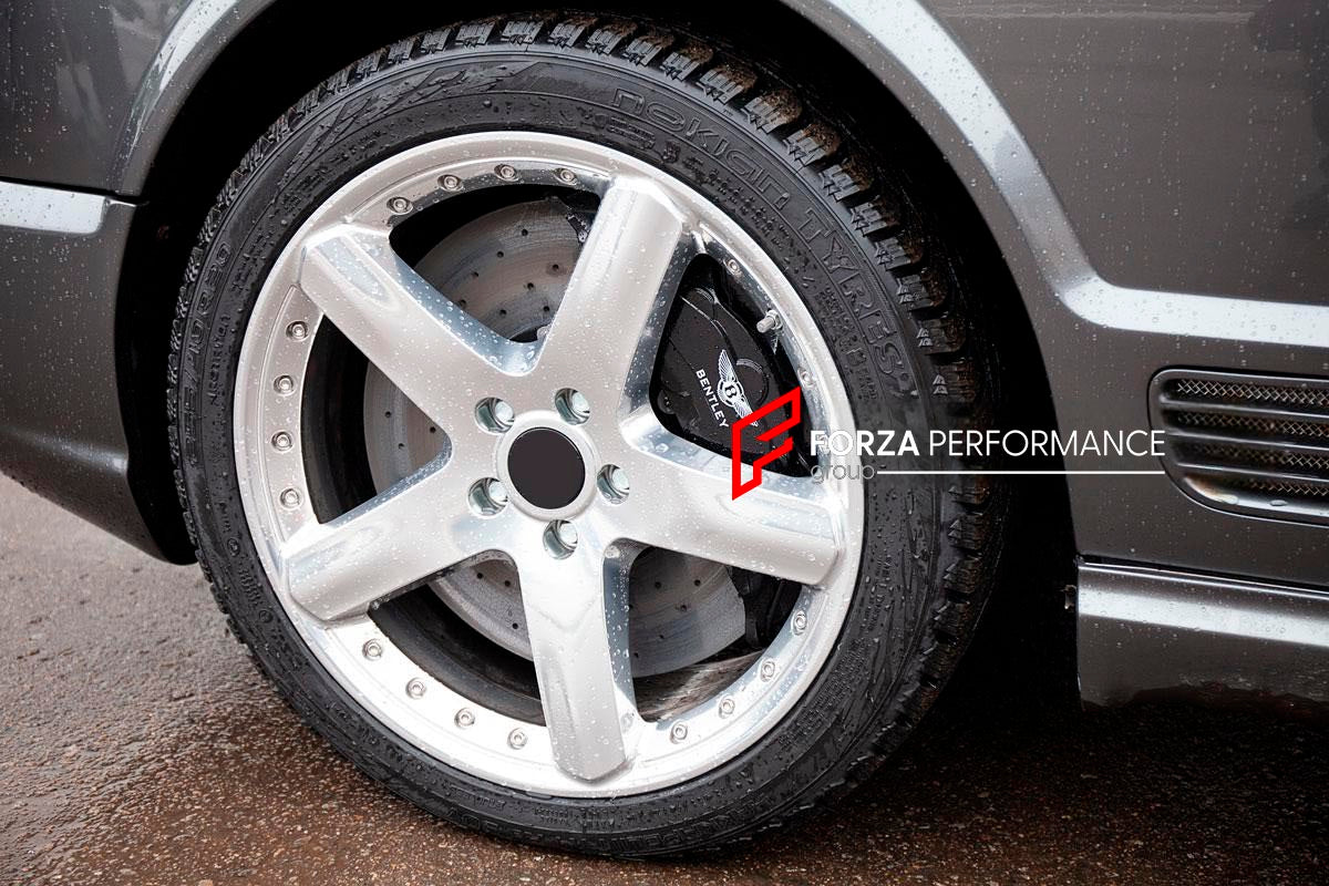 CARBON CERAMIC BIG BRAKE KIT for BENTLEY BROOKLANDS 2008 - 2011

Forza Performance Group offers various types of big brake kits, all types of aftermarket brake calipers, as well as genuine original brands of all types, such as AP Racing, Brembo, Akebono, AMG, M Performance, Audi, Porsche, Lamborghini, Toyota TRD, etc.

Material: Carbon Ceramic

Current set includes:

2x Authentic Akebono 10 Pot Front Brake Calipers

2x Authentic Brembo 4 pot Rear Brake Calipers

2x Front Brake Discs 420 mm

2x Rear Brake Di