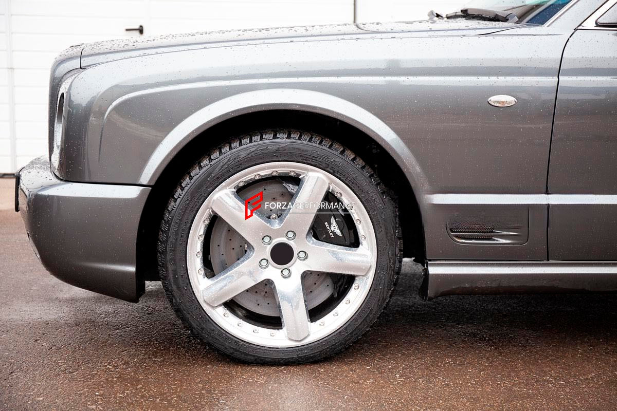 CARBON CERAMIC BIG BRAKE KIT for BENTLEY BROOKLANDS 2008 - 2011

Forza Performance Group offers various types of big brake kits, all types of aftermarket brake calipers, as well as genuine original brands of all types, such as AP Racing, Brembo, Akebono, AMG, M Performance, Audi, Porsche, Lamborghini, Toyota TRD, etc.

Material: Carbon Ceramic

Current set includes:

2x Authentic Akebono 10 Pot Front Brake Calipers

2x Authentic Brembo 4 pot Rear Brake Calipers

2x Front Brake Discs 420 mm

2x Rear Brake Di