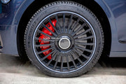 CARBON CERAMIC BIG BRAKE KIT for BENTLEY FLYING SPUR 2019+

Forza Performance Group offers various types of big brake kits, all types of aftermarket brake calipers, as well as genuine original brands of all types, such as AP Racing, Brembo, Akebono, AMG, M Performance, Audi, Porsche, Lamborghini, Toyota TRD, etc.

Material: Carbon Ceramic

Current set includes:

2x Authentic Akebono 10 Pot Front Brake Calipers

2x Authentic Brembo 4 pot Rear Brake Calipers

2x Front Brake Discs 420 mm

2x Rear Brake Discs 4