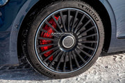 CARBON CERAMIC BIG BRAKE KIT for BENTLEY FLYING SPUR 2019+

Forza Performance Group offers various types of big brake kits, all types of aftermarket brake calipers, as well as genuine original brands of all types, such as AP Racing, Brembo, Akebono, AMG, M Performance, Audi, Porsche, Lamborghini, Toyota TRD, etc.

Material: Carbon Ceramic

Current set includes:

2x Authentic Akebono 10 Pot Front Brake Calipers

2x Authentic Brembo 4 pot Rear Brake Calipers

2x Front Brake Discs 420 mm

2x Rear Brake Discs 4
