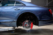 CARBON CERAMIC BIG BRAKE KIT for BENTLEY FLYING SPUR 2019+

Forza Performance Group offers various types of big brake kits, all types of aftermarket brake calipers, as well as genuine original brands of all types, such as AP Racing, Brembo, Akebono, AMG, M Performance, Audi, Porsche, Lamborghini, Toyota TRD, etc.

Material: Carbon Ceramic

Current set includes:

2x Authentic Akebono 10 Pot Front Brake Calipers

2x Authentic Brembo 4 pot Rear Brake Calipers

2x Front Brake Discs 420 mm

2x Rear Brake Discs 4