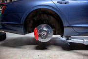 CARBON CERAMIC BIG BRAKE KIT for BENTLEY FLYING SPUR 2019+

Forza Performance Group offers various types of big brake kits, all types of aftermarket brake calipers, as well as genuine original brands of all types, such as AP Racing, Brembo, Akebono, AMG, M Performance, Audi, Porsche, Lamborghini, Toyota TRD, etc.

Material: Carbon Ceramic

Current set includes:

2x Authentic Akebono 10 Pot Front Brake Calipers

2x Authentic Brembo 4 pot Rear Brake Calipers

2x Front Brake Discs 420 mm

2x Rear Brake Discs 4
