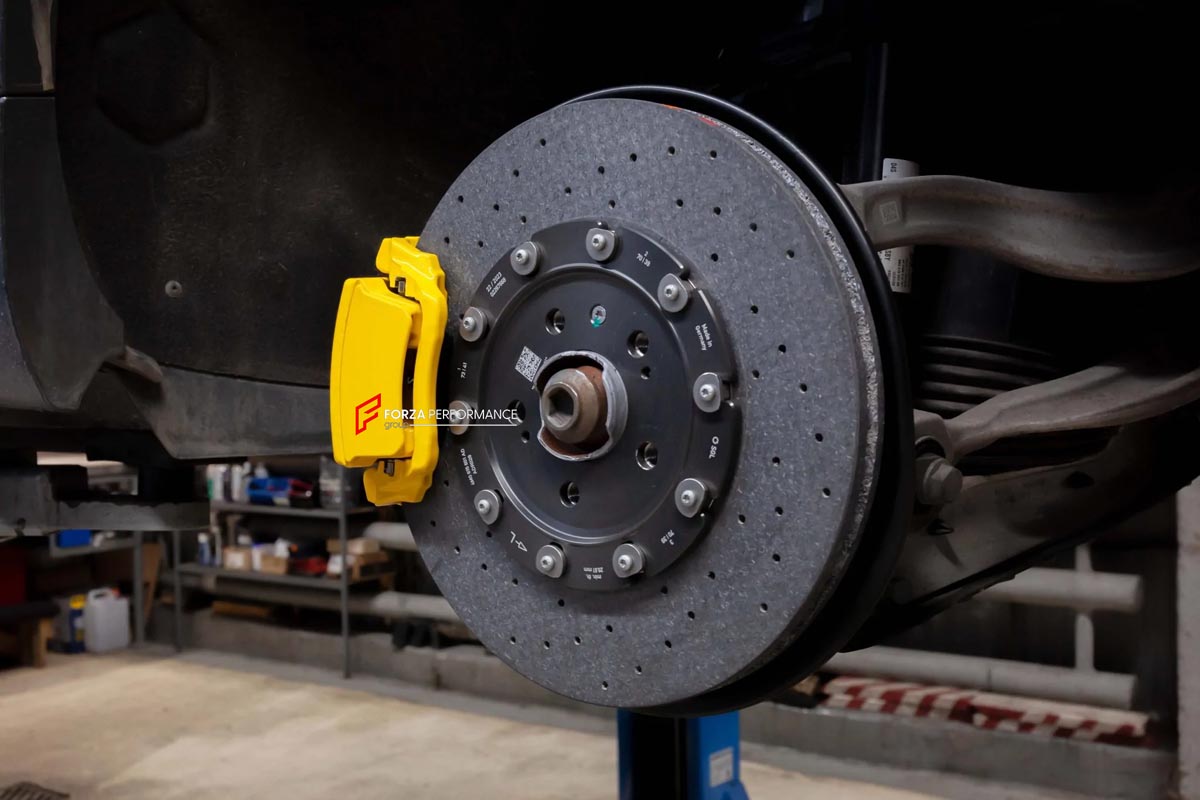 CARBON CERAMIC BIG BRAKE KIT for BIG BRAKE KIT for AUDI RS Q8 4M 2019 - 2024

Forza Performance Group offers various types of big brake kits, all types of aftermarket brake calipers, as well as genuine original brands of all types, such as AP Racing, Brembo, Akebono, AMG, M Performance, Audi, Porsche, Lamborghini, Toyota TRD, etc.

Material: Carbon Ceramic

Current set includes:

2x Authentic Akebono 10 Pot Front Brake Calipers
2x 1 pot Rear Brake Calipers
2x Front Brake Discs 440 mm

2x Rear Brake Discs 37