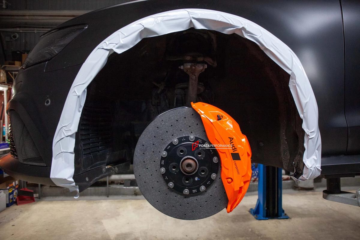 CARBON CERAMIC BIG BRAKE KIT for BIG BRAKE KIT for AUDI RS6 C7 2013 - 2018

Forza Performance Group offers various types of big brake kits, all types of aftermarket brake calipers, as well as genuine original brands of all types, such as AP Racing, Brembo, Akebono, AMG, M Performance, Audi, Porsche, Lamborghini, Toyota TRD, etc.

Material: Carbon Ceramic

Current set includes:

2x Authentic Akebono 10 Pot Front Brake Calipers
2x 1 pot Rear Brake Calipers
2x Front Brake Discs 420 mm

2x Rear Brake Discs 370 