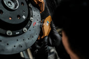CARBON CERAMIC BIG BRAKE KIT for BIG BRAKE KIT for BMW M5 G90 G99 2024+

Forza Performance Group offers various types of big brake kits, all types of aftermarket brake calipers, as well as genuine original brands of all types, such as AP Racing, Brembo, Akebono, AMG, M Performance, Audi, Porsche, Lamborghini, Toyota TRD, etc.

Material: Carbon Ceramic

Current set includes:

2x Authentic Akebono 10 Pot Front Brake Calipers
2x Authentic Brembo 4 pot Rear Brake Calipers with EPB
2x Front Brake Discs

2x Rear 