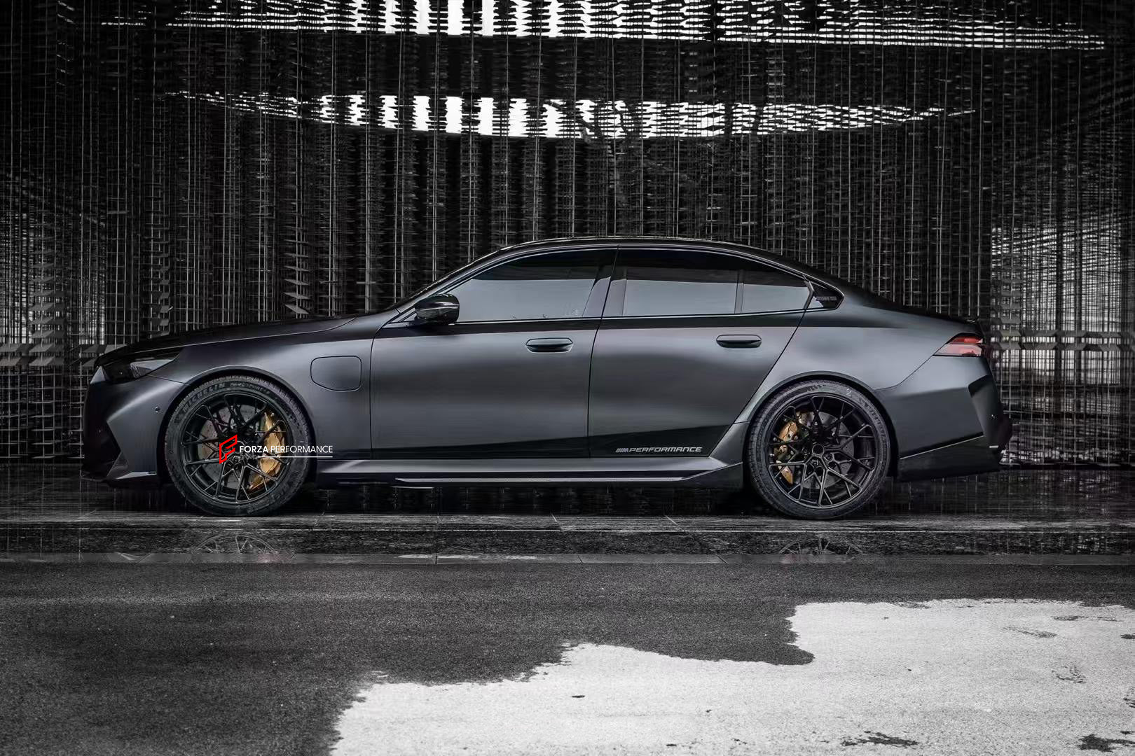 CARBON CERAMIC BIG BRAKE KIT for BIG BRAKE KIT for BMW M5 G90 G99 2024+

Forza Performance Group offers various types of big brake kits, all types of aftermarket brake calipers, as well as genuine original brands of all types, such as AP Racing, Brembo, Akebono, AMG, M Performance, Audi, Porsche, Lamborghini, Toyota TRD, etc.

Material: Carbon Ceramic

Current set includes:

2x Authentic Akebono 10 Pot Front Brake Calipers
2x Authentic Brembo 4 pot Rear Brake Calipers with EPB
2x Front Brake Discs

2x Rear 