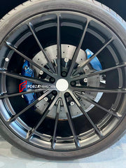CARBON CERAMIC BIG BRAKE KIT for BIG BRAKE KIT for BMW X7 G07 LCI 2022+

Forza Performance Group offers various types of big brake kits, all types of aftermarket brake calipers, as well as genuine original brands of all types, such as AP Racing, Brembo, Akebono, AMG, M Performance, Audi, Porsche, Lamborghini, Toyota TRD, etc.

Material: Carbon Ceramic

Current set includes:

2x Authentic Akebono 10 Pot Front Brake Calipers
2x 4 pot Rear Brake Calipers with EPB
2x Front Brake Discs 440 mm

2x Rear Brake Disc