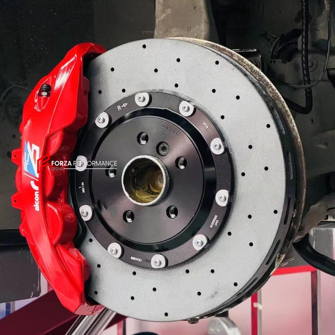 CARBON CERAMIC BIG BRAKE KIT for BMW 5-SERIES 540i G30 LCI 2020 - 2024

Forza Performance Group offers various types of big brake kits, all types of aftermarket brake calipers, as well as genuine original brands of all types, such as AP Racing, Brembo, Akebono, AMG, M Performance, Audi, Porsche, Lamborghini, Toyota TRD, etc.

Material: Carbon Ceramic

Current set includes:

2x Authentic Alcon AC6 6 Pot Front Brake Calipers

2x Authentic Alcon RC4 4 pot Rear Brake Calipers
2x Authentic Belfe Electric Parking