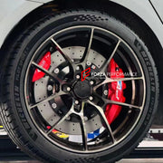 CARBON CERAMIC BIG BRAKE KIT for BMW 5-SERIES 540i G30 LCI 2020 - 2024

Forza Performance Group offers various types of big brake kits, all types of aftermarket brake calipers, as well as genuine original brands of all types, such as AP Racing, Brembo, Akebono, AMG, M Performance, Audi, Porsche, Lamborghini, Toyota TRD, etc.

Material: Carbon Ceramic

Current set includes:

2x Authentic Alcon AC6 6 Pot Front Brake Calipers

2x Authentic Alcon RC4 4 pot Rear Brake Calipers
2x Authentic Belfe Electric Parking