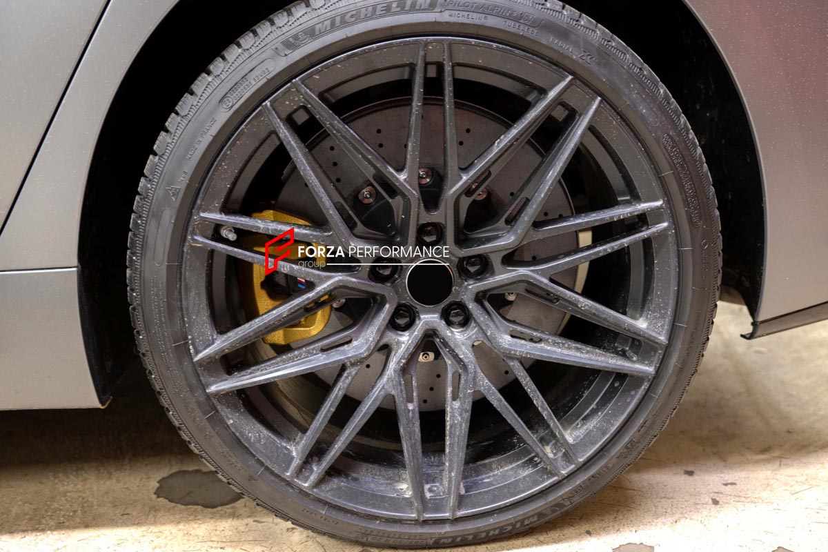 CARBON CERAMIC BIG BRAKE KIT for BMW 8 SERIES M850i G14 G15 G16 2018 - 2022

Forza Performance Group offers various types of big brake kits, all types of aftermarket brake calipers, as well as genuine original brands of all types, such as AP Racing, Brembo, Akebono, AMG, M Performance, Audi, Porsche, Lamborghini, Toyota TRD, etc.

Material: Carbon Ceramic

Current set includes:

2x Authentic Brembo 6 Pot Front Brake Calipers
2x 1 pot Rear Brake Calipers
2x Front Brake Discs 400 mm

2x Rear Brake Discs 398 m