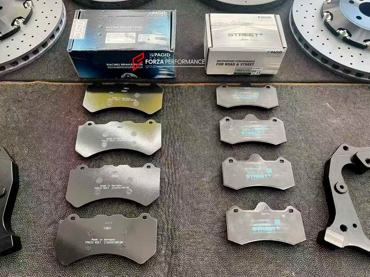 CARBON CERAMIC BIG BRAKE KIT for BMW iX i20 M60 2021+

Forza Performance Group offers various types of big brake kits, all types of aftermarket brake calipers, as well as genuine original brands of all types, such as AP Racing, Brembo, Akebono, AMG, M Performance, Audi, Porsche, Lamborghini, Toyota TRD, etc.

Material: Carbon Ceramic

Current set includes:

2x Authentic AP Racing CP9570 6 Pot Front Brake Calipers

2x Authentic AP Racing CP9582 4 pot Rear Brake Calipers with EPB
2x Front Brake Discs 410 mm
2
