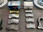 CARBON CERAMIC BIG BRAKE KIT for BMW iX i20 M60 2021+

Forza Performance Group offers various types of big brake kits, all types of aftermarket brake calipers, as well as genuine original brands of all types, such as AP Racing, Brembo, Akebono, AMG, M Performance, Audi, Porsche, Lamborghini, Toyota TRD, etc.

Material: Carbon Ceramic

Current set includes:

2x Authentic AP Racing CP9570 6 Pot Front Brake Calipers

2x Authentic AP Racing CP9582 4 pot Rear Brake Calipers with EPB
2x Front Brake Discs 410 mm
2