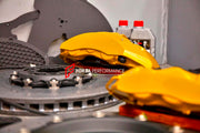 CARBON CERAMIC BIG BRAKE KIT for BMW M3 COMPETITION G80 2020 - 2024

Forza Performance Group offers various types of big brake kits, all types of aftermarket brake calipers, as well as genuine original brands of all types, such as AP Racing, Brembo, Akebono, AMG, M Performance, Audi, Porsche, Lamborghini, Toyota TRD, etc.

Material: Carbon Ceramic

Current set includes:

2x 6 Pot Front Brake Calipers

2x 4 pot Rear Brake Calipers
2x Front Brake Discs 400 mm
2x Rear Brake Discs 380 mm
2x Brake Caliper Adapte
