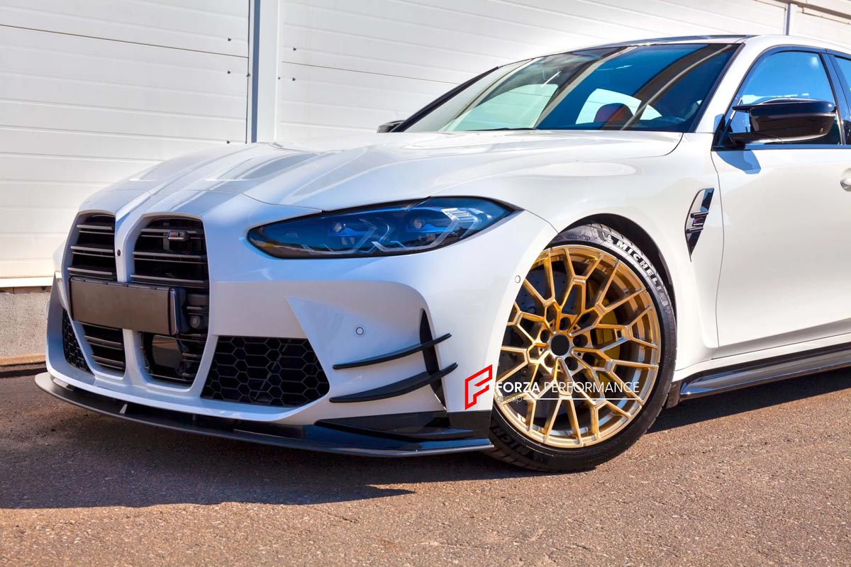 CARBON CERAMIC BIG BRAKE KIT for BMW M3 COMPETITION G80 2020 - 2024

Forza Performance Group offers various types of big brake kits, all types of aftermarket brake calipers, as well as genuine original brands of all types, such as AP Racing, Brembo, Akebono, AMG, M Performance, Audi, Porsche, Lamborghini, Toyota TRD, etc.

Material: Carbon Ceramic

Current set includes:

2x 6 Pot Front Brake Calipers

2x 4 pot Rear Brake Calipers
2x Front Brake Discs 400 mm
2x Rear Brake Discs 380 mm
2x Brake Caliper Adapte