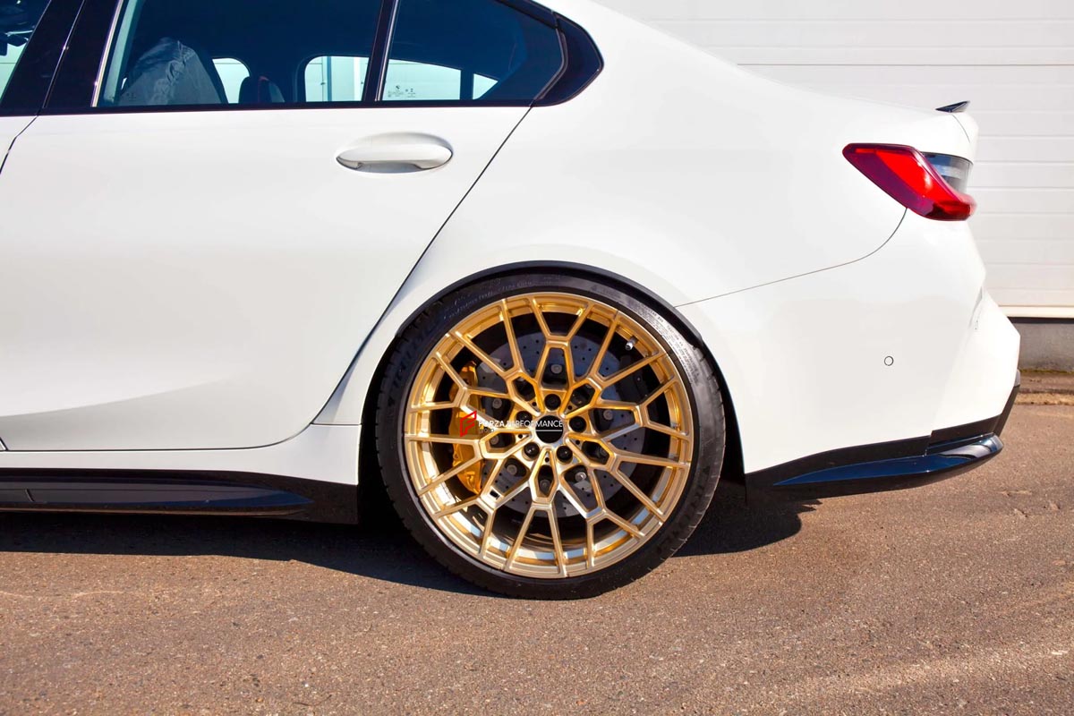 CARBON CERAMIC BIG BRAKE KIT for BMW M3 COMPETITION G80 2020 - 2024

Forza Performance Group offers various types of big brake kits, all types of aftermarket brake calipers, as well as genuine original brands of all types, such as AP Racing, Brembo, Akebono, AMG, M Performance, Audi, Porsche, Lamborghini, Toyota TRD, etc.

Material: Carbon Ceramic

Current set includes:

2x 6 Pot Front Brake Calipers

2x 4 pot Rear Brake Calipers
2x Front Brake Discs 400 mm
2x Rear Brake Discs 380 mm
2x Brake Caliper Adapte