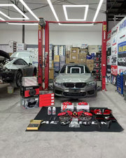 CARBON CERAMIC BIG BRAKE KIT for BMW M5 F90 2020+

Forza Performance Group offers various types of big brake kits, all types of aftermarket brake calipers, as well as genuine original brands of all types, such as AP Racing, Brembo, Akebono, AMG, M Performance, Audi, Porsche, Lamborghini, Toyota TRD, etc.

Material: Carbon Ceramic

Current set includes:

2x Authentic Brembo GT6 6 Pot Front Brake Calipers
2x Authentic Brembo GT4 4 pot Rear Brake Calipers
2x Authentic Brembo Electronic Handbrake
2x Front Brake