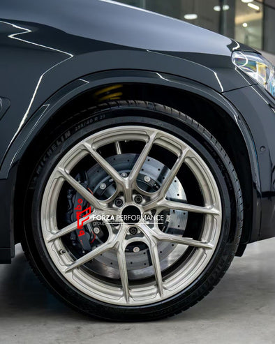 CARBON CERAMIC BIG BRAKE KIT for BMW X3M F97 2019+

Forza Performance Group offers various types of big brake kits, all types of aftermarket brake calipers, as well as genuine original brands of all types, such as AP Racing, Brembo, Akebono, AMG, M Performance, Audi, Porsche, Lamborghini, Toyota TRD, etc.

Material: Carbon Ceramic

Current set includes:

2x Authentic Brembo GTS 6 Pot Front Brake Calipers

2x Front Brake Discs 405 mm

2x Brake Caliper Adapters
2x Brake Pads

PLEASE INCLUDE YOUR VIN, MODEL AN