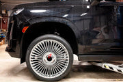 CARBON CERAMIC BIG BRAKE KIT for CADILLAC ESCALADE 2021 - 2024

Forza Performance Group offers various types of big brake kits, all types of aftermarket brake calipers, as well as genuine original brands of all types, such as AP Racing, Brembo, Akebono, AMG, M Performance, Audi, Porsche, Lamborghini, Toyota TRD, etc.

Material: Carbon Ceramic

Current set includes:

2x Authentic Akebono 10 pot Front Brake Calipers
2x Authentic Brembo 4 pot Rear Brake Calipers
2x Authentic Brembo Electronic Parking Brakes
2x