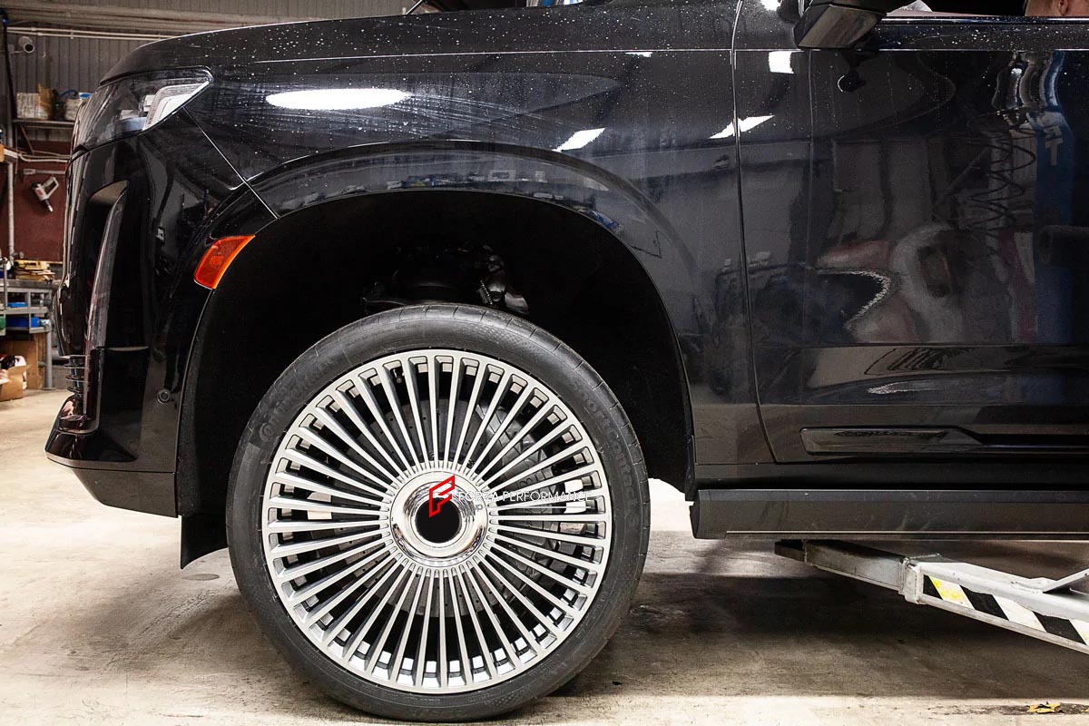 CARBON CERAMIC BIG BRAKE KIT for CADILLAC ESCALADE 2021 - 2024

Forza Performance Group offers various types of big brake kits, all types of aftermarket brake calipers, as well as genuine original brands of all types, such as AP Racing, Brembo, Akebono, AMG, M Performance, Audi, Porsche, Lamborghini, Toyota TRD, etc.

Material: Carbon Ceramic

Current set includes:

2x Authentic Akebono 10 pot Front Brake Calipers
2x Authentic Brembo 4 pot Rear Brake Calipers
2x Authentic Brembo Electronic Parking Brakes
2x