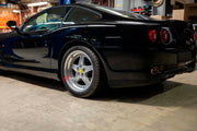 CARBON CERAMIC BIG BRAKE KIT for FERRARI 550 MARANELLO 1996 - 2002

Forza Performance Group offers various types of big brake kits, all types of aftermarket brake calipers, as well as genuine original brands of all types, such as AP Racing, Brembo, Akebono, AMG, M Performance, Audi, Porsche, Lamborghini, Toyota TRD, etc.

Material: Carbon Ceramic

Current set includes:

2x 6 Pot Front Brake Calipers

2x 4 pot Rear Brake Calipers
2x Front Brake Discs 355 mm
2x Rear Brake Discs 356 mm
2x Brake Caliper Adapter