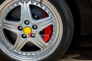 CARBON CERAMIC BIG BRAKE KIT for FERRARI 550 MARANELLO 1996 - 2002

Forza Performance Group offers various types of big brake kits, all types of aftermarket brake calipers, as well as genuine original brands of all types, such as AP Racing, Brembo, Akebono, AMG, M Performance, Audi, Porsche, Lamborghini, Toyota TRD, etc.

Material: Carbon Ceramic

Current set includes:

2x 6 Pot Front Brake Calipers

2x 4 pot Rear Brake Calipers
2x Front Brake Discs 355 mm
2x Rear Brake Discs 356 mm
2x Brake Caliper Adapter