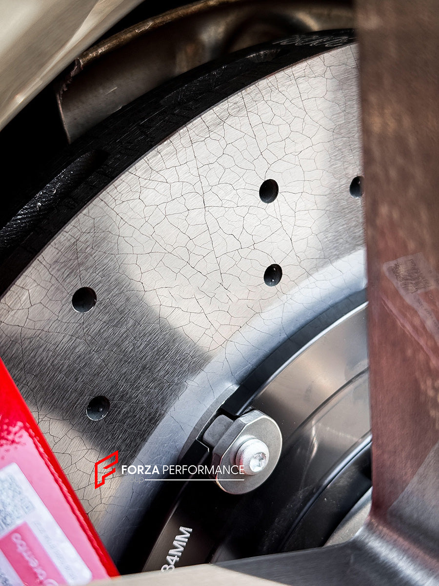 CARBON CERAMIC BIG BRAKE KIT for FORD MUSTANG MACH-E 2020+

Forza Performance Group offers various types of big brake kits, all types of aftermarket brake calipers, as well as genuine original brands of all types, such as AP Racing, Brembo, Akebono, AMG, M Performance, Audi, Porsche, Lamborghini, Toyota TRD, etc.

Material: Carbon Ceramic

Current set includes:

2x Brembo X Style Front Brake Calipers

2x Front Brake Discs 380 mm

2x Brake Caliper Adapters
2x Brake Pads

PLEASE INCLUDE YOUR VIN, MODEL AND YE