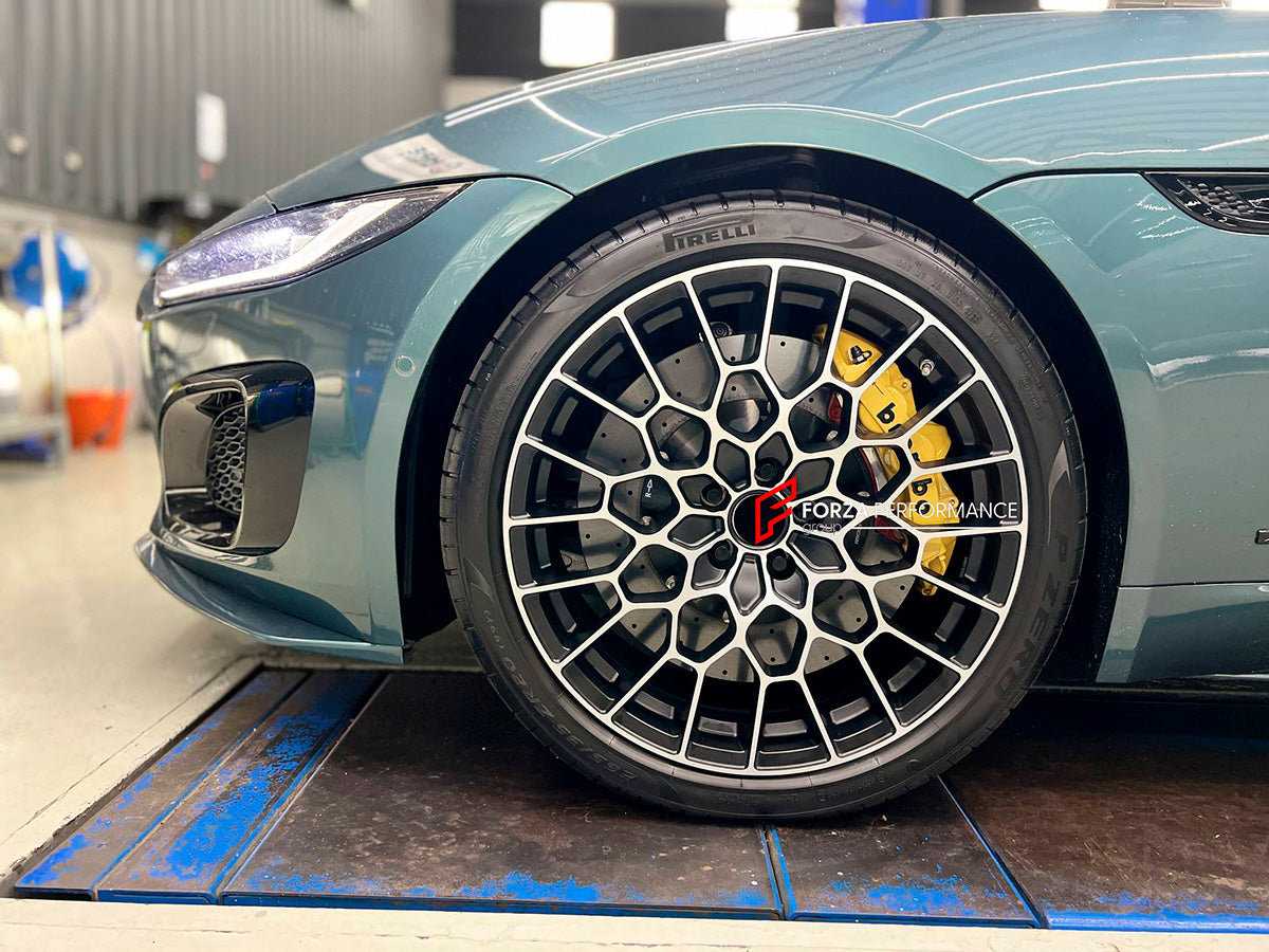 CARBON CERAMIC BIG BRAKE KIT for JAGUAR F-TYPE X152 FACELIFT 2 2020+

Forza Performance Group offers various types of big brake kits, all types of aftermarket brake calipers, as well as genuine original brands of all types, such as AP Racing, Brembo, Akebono, AMG, M Performance, Audi, Porsche, Lamborghini, Toyota TRD, etc.

Material: Carbon Ceramic

Current set includes:

2x Authentic Brembo GTS6 6 pot Front Brake Calipers

2x Authentic Brembo GTS4 4 pot Rear Brake Calipers with EPB
2x Front Brake Discs 405
