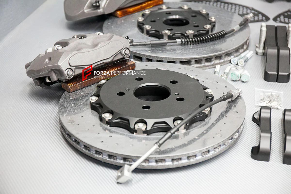 CARBON CERAMIC BIG BRAKE KIT for JEEP GRAND CHEROKEE TRACKHAWK WK2 2018 - 2023

Forza Performance Group offers various types of big brake kits, all types of aftermarket brake calipers, as well as genuine original brands of all types, such as AP Racing, Brembo, Akebono, AMG, M Performance, Audi, Porsche, Lamborghini, Toyota TRD, etc.

Current set includes:

2x 6 Pot Front Brake Calipers
4 pot Rear Brake Calipers
2x Front Brake Discs 402 mm

2x Rear Brake Discs 380 mm
2x Brake Caliper Adapters
4x Brake Pads

