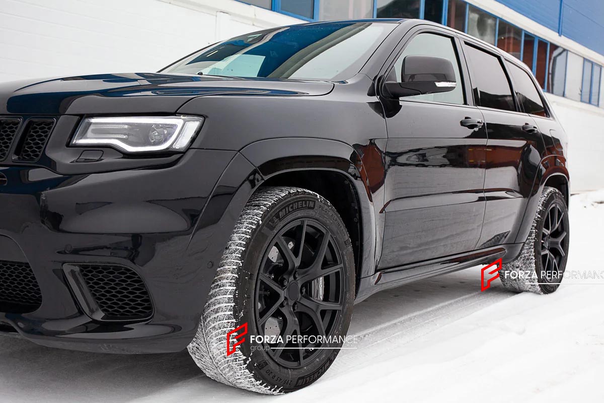 CARBON CERAMIC BIG BRAKE KIT for JEEP GRAND CHEROKEE TRACKHAWK WK2 2018 - 2023

Forza Performance Group offers various types of big brake kits, all types of aftermarket brake calipers, as well as genuine original brands of all types, such as AP Racing, Brembo, Akebono, AMG, M Performance, Audi, Porsche, Lamborghini, Toyota TRD, etc.

Current set includes:

2x 6 Pot Front Brake Calipers
4 pot Rear Brake Calipers
2x Front Brake Discs 402 mm

2x Rear Brake Discs 380 mm
2x Brake Caliper Adapters
4x Brake Pads

