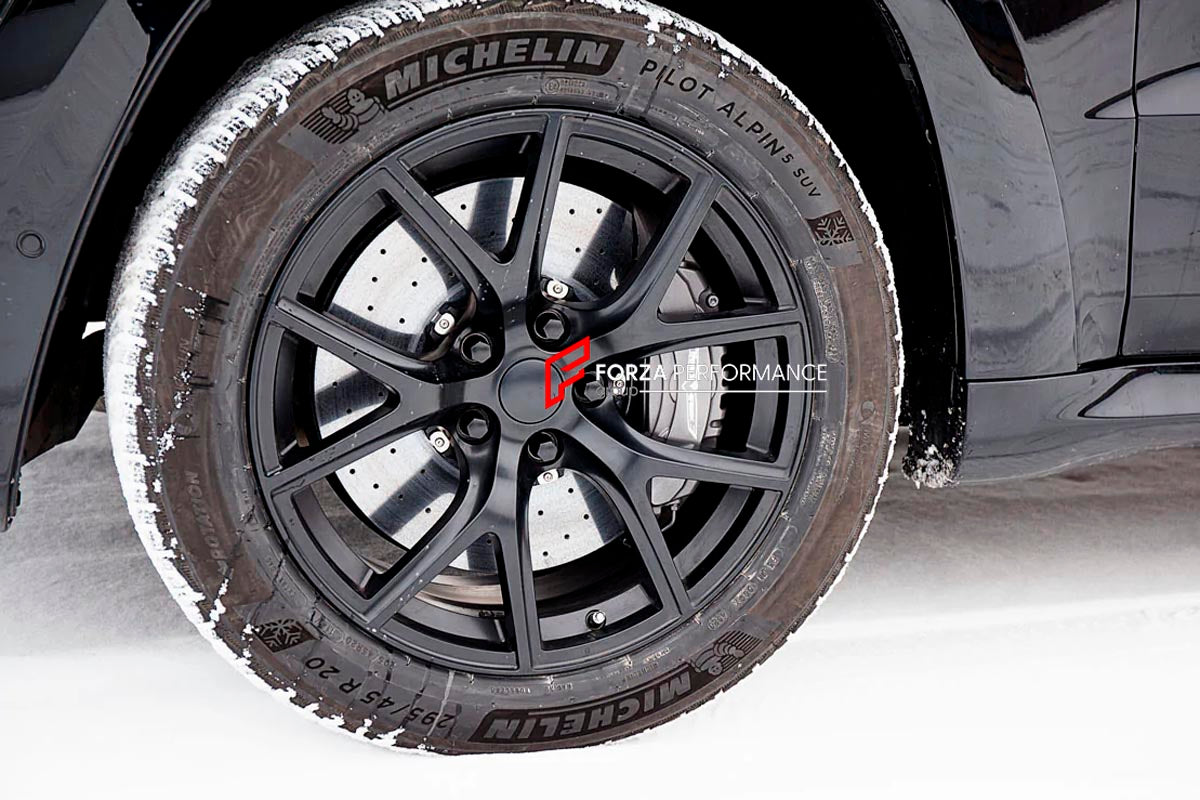 CARBON CERAMIC BIG BRAKE KIT for JEEP GRAND CHEROKEE TRACKHAWK WK2 2018 - 2023

Forza Performance Group offers various types of big brake kits, all types of aftermarket brake calipers, as well as genuine original brands of all types, such as AP Racing, Brembo, Akebono, AMG, M Performance, Audi, Porsche, Lamborghini, Toyota TRD, etc.

Current set includes:

2x 6 Pot Front Brake Calipers
4 pot Rear Brake Calipers
2x Front Brake Discs 402 mm

2x Rear Brake Discs 380 mm
2x Brake Caliper Adapters
4x Brake Pads

