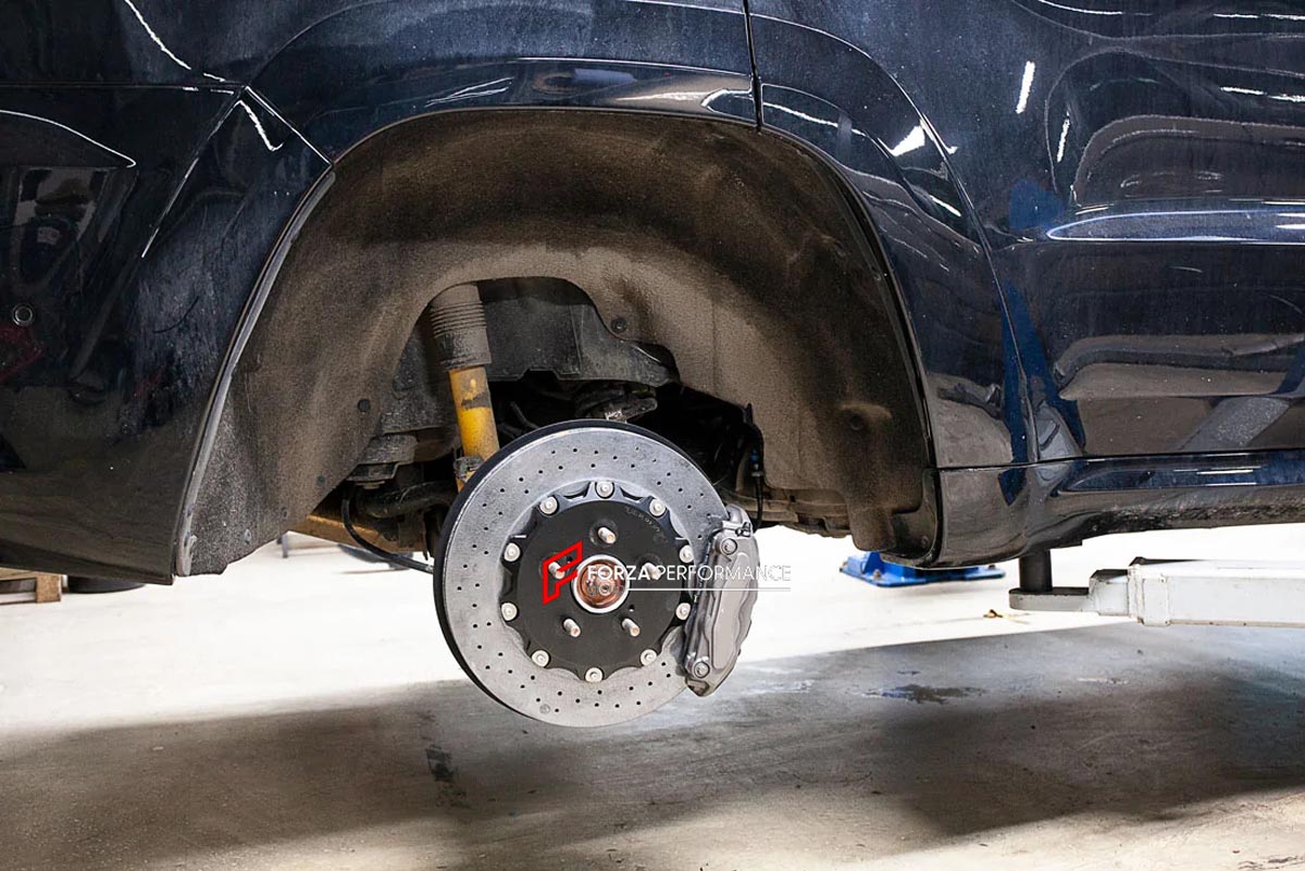 CARBON CERAMIC BIG BRAKE KIT for JEEP GRAND CHEROKEE TRACKHAWK WK2 2018 - 2023

Forza Performance Group offers various types of big brake kits, all types of aftermarket brake calipers, as well as genuine original brands of all types, such as AP Racing, Brembo, Akebono, AMG, M Performance, Audi, Porsche, Lamborghini, Toyota TRD, etc.

Current set includes:

2x 6 Pot Front Brake Calipers
4 pot Rear Brake Calipers
2x Front Brake Discs 402 mm

2x Rear Brake Discs 380 mm
2x Brake Caliper Adapters
4x Brake Pads

