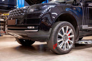 CARBON CERAMIC BIG BRAKE KIT for LAND ROVER RANGE ROVER L405 2012 - 2017

Forza Performance Group offers various types of big brake kits, all types of aftermarket brake calipers, as well as genuine original brands of all types, such as AP Racing, Brembo, Akebono, AMG, M Performance, Audi, Porsche, Lamborghini, Toyota TRD, etc.

Material: Carbon Ceramic

Current set includes:

2x 10 Pot Front Brake Calipers
2x 1 pot Rear Brake Calipers
2x Front Brake Discs 420 mm
2x Rear Brake Discs 396 mm
2x Brake Caliper A