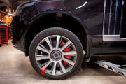 CARBON CERAMIC BIG BRAKE KIT for LAND ROVER RANGE ROVER L405 2012 - 2017

Forza Performance Group offers various types of big brake kits, all types of aftermarket brake calipers, as well as genuine original brands of all types, such as AP Racing, Brembo, Akebono, AMG, M Performance, Audi, Porsche, Lamborghini, Toyota TRD, etc.

Material: Carbon Ceramic

Current set includes:

2x 10 Pot Front Brake Calipers
2x 1 pot Rear Brake Calipers
2x Front Brake Discs 420 mm
2x Rear Brake Discs 396 mm
2x Brake Caliper A