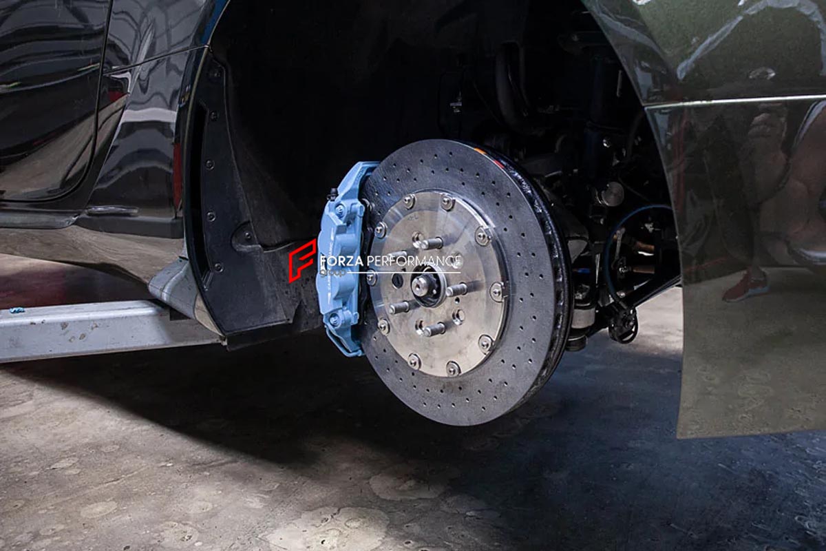 CARBON CERAMIC BIG BRAKE KIT for LEXUS LC500 2017+

Forza Performance Group offers various types of big brake kits, all types of aftermarket brake calipers, as well as genuine original brands of all types, such as AP Racing, Brembo, Akebono, AMG, M Performance, Audi, Porsche, Lamborghini, Toyota TRD, etc.

Material: Carbon Ceramic

Current set includes:

2x Authentic Brembo 6 pot Front Brake Calipers
2x Authentic Brembo 4 pot Rear Brake Calipers
2x Authentic Akebono Electronic Parking Brakes
2x Front Brake 