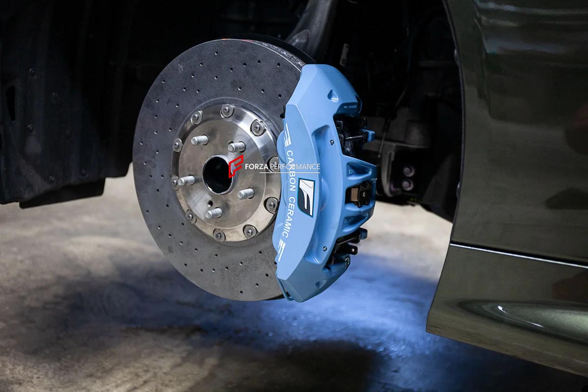 CARBON CERAMIC BIG BRAKE KIT for LEXUS LC500 2017+

Forza Performance Group offers various types of big brake kits, all types of aftermarket brake calipers, as well as genuine original brands of all types, such as AP Racing, Brembo, Akebono, AMG, M Performance, Audi, Porsche, Lamborghini, Toyota TRD, etc.

Material: Carbon Ceramic

Current set includes:

2x Authentic Brembo 6 pot Front Brake Calipers
2x Authentic Brembo 4 pot Rear Brake Calipers
2x Authentic Akebono Electronic Parking Brakes
2x Front Brake 