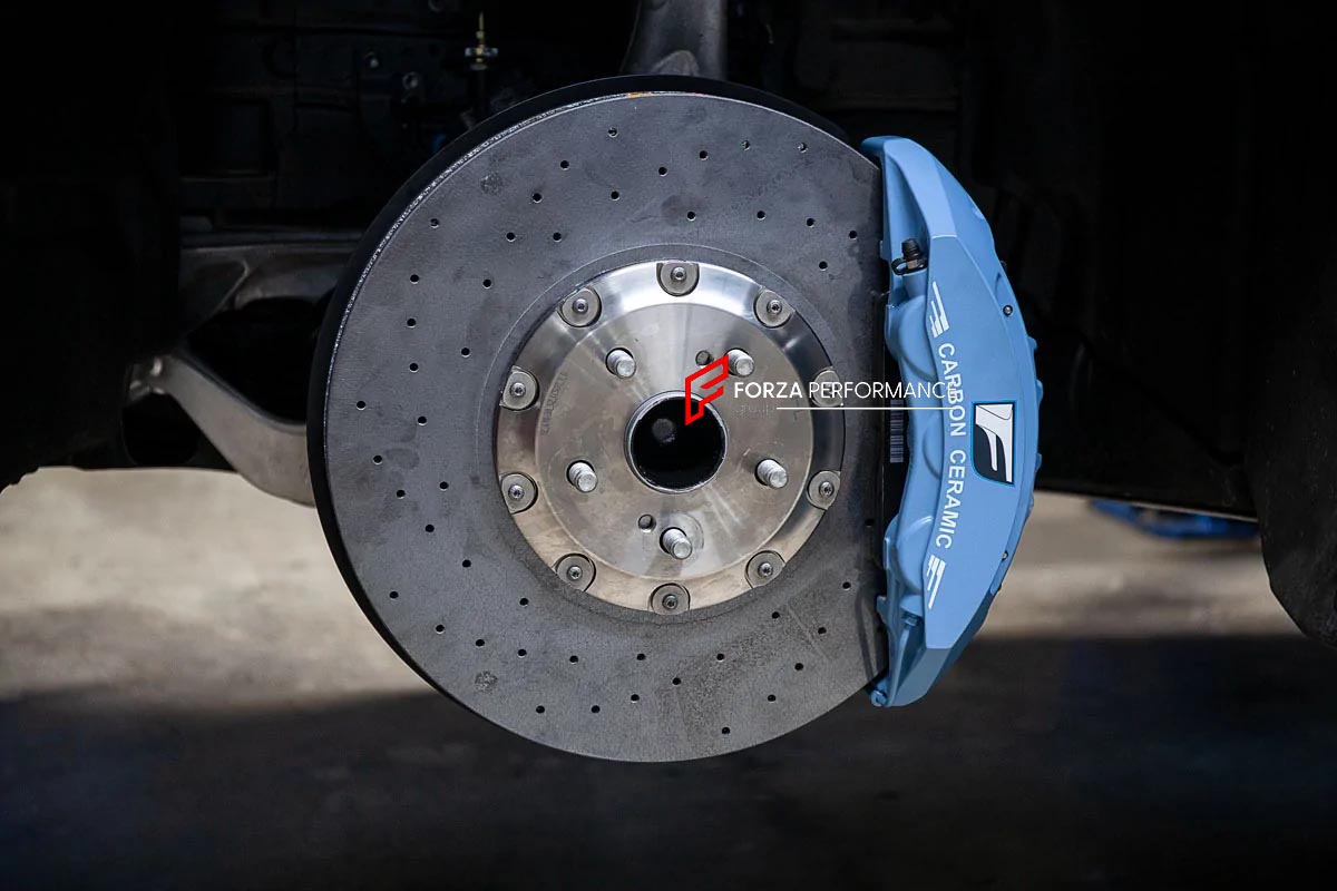 CARBON CERAMIC BIG BRAKE KIT for LEXUS LC500 2017+

Forza Performance Group offers various types of big brake kits, all types of aftermarket brake calipers, as well as genuine original brands of all types, such as AP Racing, Brembo, Akebono, AMG, M Performance, Audi, Porsche, Lamborghini, Toyota TRD, etc.

Material: Carbon Ceramic

Current set includes:

2x Authentic Brembo 6 pot Front Brake Calipers
2x Authentic Brembo 4 pot Rear Brake Calipers
2x Authentic Akebono Electronic Parking Brakes
2x Front Brake 
